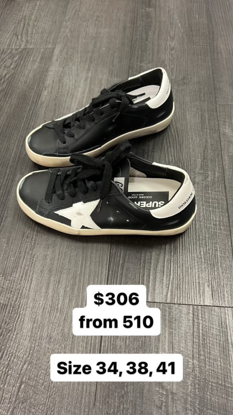[SALE] Golden Goose Superstar in Classic Black with White Star